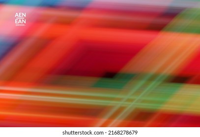 Resumen de la plantilla de cubierta vectorial de papel pintado artístico con líneas de movimiento de velocidad borrosas. El arte de los gradientes fluidos crea un patrón de pintura de la naturaleza. 