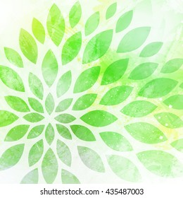 Abstract artistic watercolor splash background - Vector Illustration. Texture for print, wallpaper, home decor, spring summer fashion fabric, textile, invitation background, paper