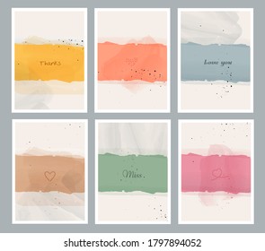 Fondo artístico abstracto con diferentes formas para la decoración de paredes, postales o folletos. Diseño de ilustraciones vectoriales.