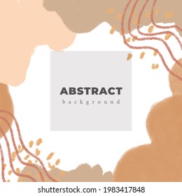 Abstract arts background, perfect for Social media stories and post creative Vector set. Hand drawn textures for wall decoration, invitation, cards, banner and poster.