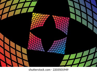 abstraktes Kunstdesign für Hintergrundposter und Buchcover