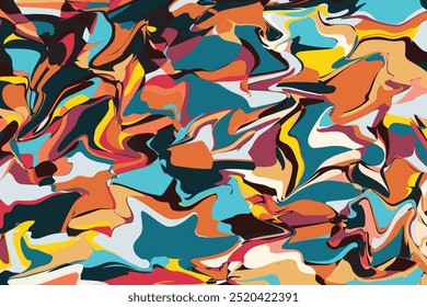 Abstraktes Kunstwerk freier Formenelement Hintergrund.