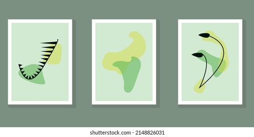 Abstract artworks drawing vector art