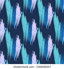 Abstract Arty Seamless Pattern Texture with Brush Strokes Stripes.Illustration  for Surface , Invitation , Notebook, Banner , Wrap Paper ,Textiles, Cover, Magazine