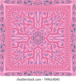 abstract asian pink contemporary pattern 