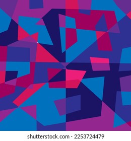 abstract asymmetrical color combination vector stock background