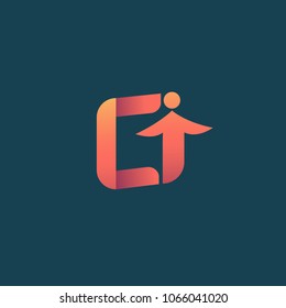 Abstract athlete logo icon vector design. Gym, sports games, fitness, business, trainer vector logo. Editable Design. Active person with leafl logo. Fitness, sport web icon.