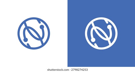 Abstract Atomic logo nice for technology, lore and science business company. Vector file for any resolution without losing its quality.