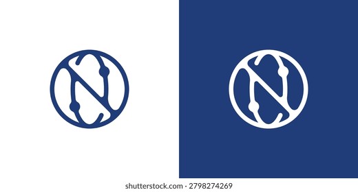 Abstract Atomic logo nice for technology, lore and science business company. Vector file for any resolution without losing its quality.
