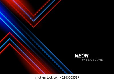 Abstract attractive colorful shiny glossy neon lines illustration pattern background 