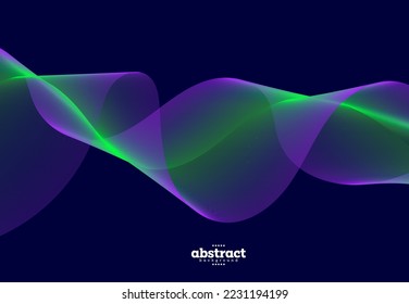 aurora abstracta con fondo de cinta rayada para publicidad panner folleto plantilla de página web de diseño de paquete presentación de producto eps vectoriales.