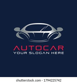 abstract Automotive car vector, Automotive logo. Car logo vector illustration for business and company, Modern Auto Company Logo Design Concept with Sports Car Silhouette. Vector illustration.