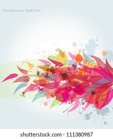 Abstract autumn background