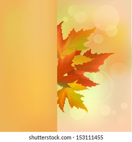 abstract autumn background
