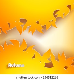 Abstract autumn background
