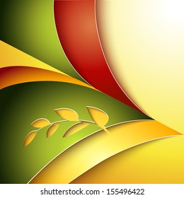 Abstract autumn background