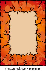 Abstract autumn background