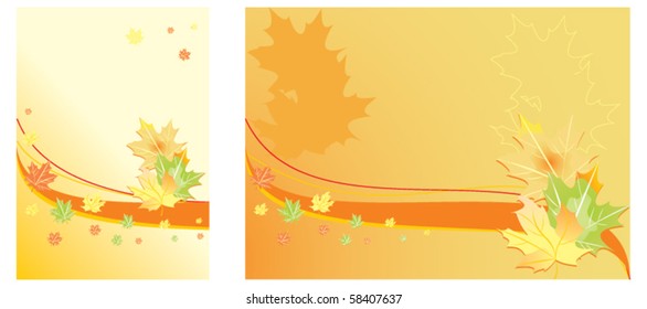 abstract autumn background