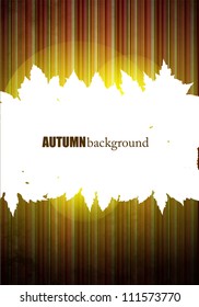 Abstract autumn background eps10