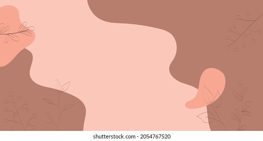 Abstract autumn background with leaves