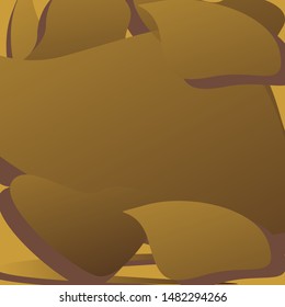 Abstract autumn background orange line vector. EPS10