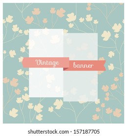 Abstract autumn background with place for text. Vector illustration can be used as wallpaper, texture, poster, pattern, frame, decoration, ornament, border