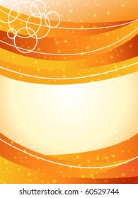 Abstract autumn background. Vector illustration