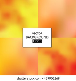 abstract autumn blurred background vector EPS 10