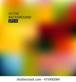 abstract autumn blurred background vector EPS 10