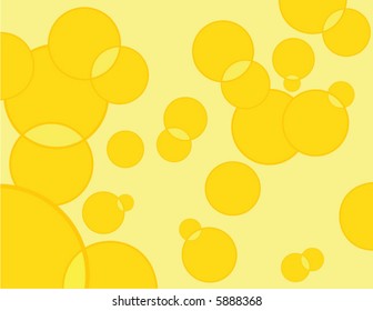 Abstract Autumn Circles Vector Format