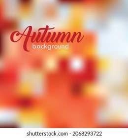 Abstract Autumn Colors blury Background