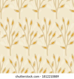 abstraktes, nahtloses Herbstmuster. Kann für Druck, Vorlage, Stoff, Präsentation, Textil, Banner, Poster, Wallpaper, Digitalpapier, Scrapbook, Sofortdownload verwendet werden