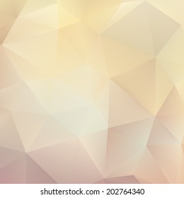 Abstract Autumn geometric shapes triangle. plus EPS10 vector file