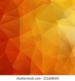 Abstract Autumn geometric shapes triangle. plus EPS10 vector file