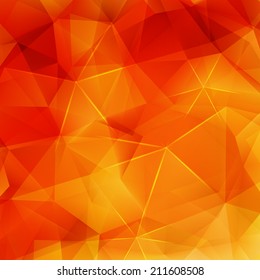 Abstract Autumn geometric shapes triangle. plus EPS10 vector file