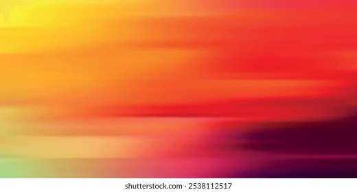 Abstract autumn gradient background with warm orange and pink and purple colors.
