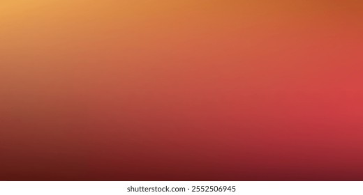 Abstractas fondo degradado de otoño con cálidas ondas naranjas y rojas. Vector de fondo