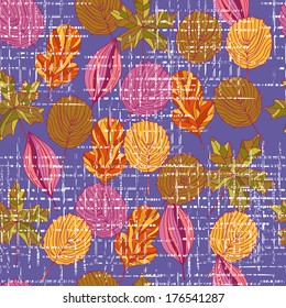 Abstract autumn pattern