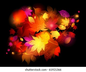 abstract autumnal background