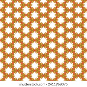 Abstract autumnal geometric pattern for versatile backgrounds.