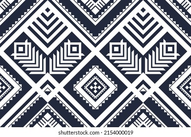 Abstract Aztec pattern art. Geometric ethnic seamless pattern in tribal. Design for background, wallpaper, vector illustration, fabric, clothing, carpet, textile, batik, embroidery.