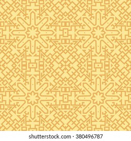Abstract Aztec Vintage Seamless Pattern