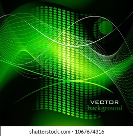 Abstract azure vector backgroud