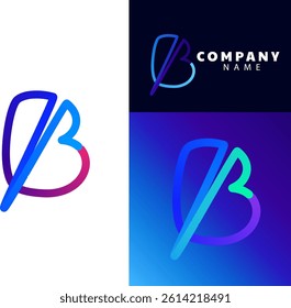 abstract B letter logo, B letter Logo