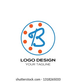 Abstract B Letter logo concept. Letter Abstract B logo for any business