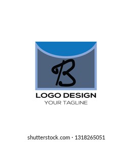 Abstract B Letter logo concept. Letter Abstract B logo for any business