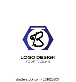 Abstract B Letter logo concept. Letter Abstract B logo for any business