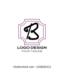 Abstract B Letter logo concept. Letter Abstract B logo for any business