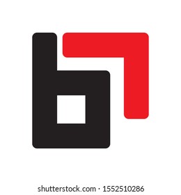 Abstract B letter logo design template vector illustration
