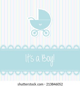 abstract baby shower background with some special objects